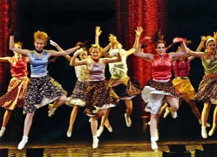 2004- Choreographie von Karin Lenk: 12. Tanzwoche in Eisenhüttenstadt "Rock'n roll"