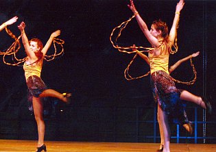 2007- Choreographie von Karin Lenk: 15. Tanzwoche in Eisenhüttenstadt "Salsa"